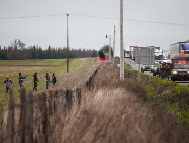 Al menos 2 detenidos en incidentes en contra de “marcha de camioneros" en Temuco