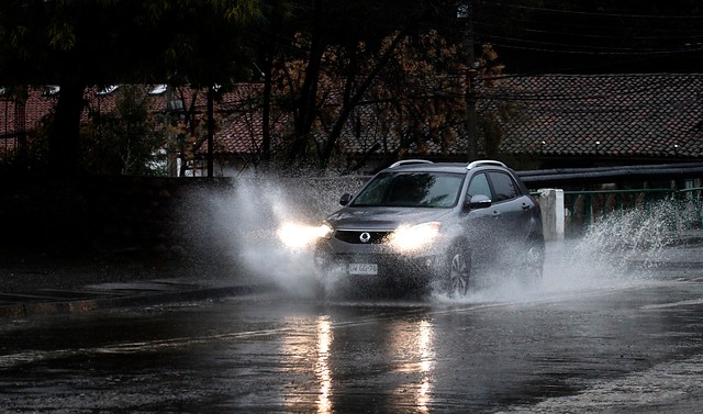 Chillán registra anegamientos y casas inundadas por frente de mal tiempo