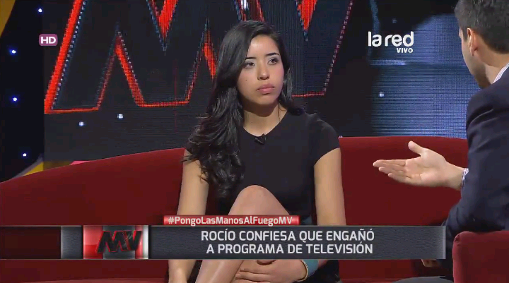 Rocío reveló que su historia en Manos al Fuego fue armada