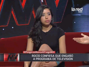 Rocío reveló que su historia en Manos al Fuego fue armada