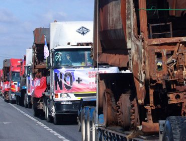Choferes forestales y caravana de camioneros: "Está orquestada por la derecha"