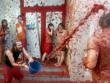 La Tomatina del pueblo español Buñol celebrará su 70 aniversario