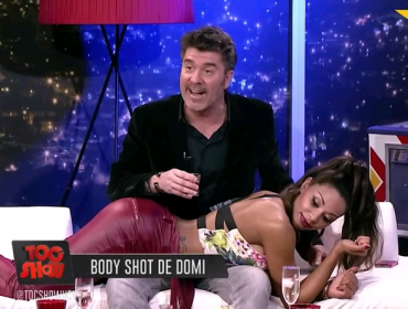 Pollo Valdivia protagoniza osada escena en Toc Show