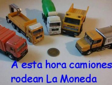 Revisa los mejores memes que dejó la protesta de los camioneros