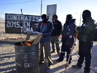 Trabajadores contratistas culpan a Codelco por quiebre de negociaciones