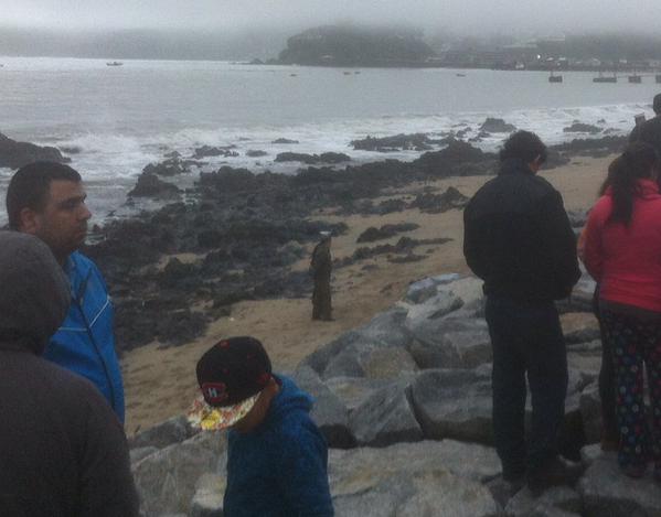 Encuentran cadáver en playa Bellavista de Tomé