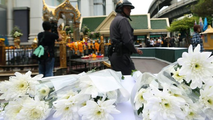 Policía detiene a un sospechoso relacionado con el atentado en Bangkok