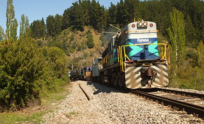 Tren de carga se descarrila en Collipulli