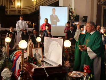 Galería: El emotivo funeral que paralizó San Felipe para despedir a Javier Muñóz