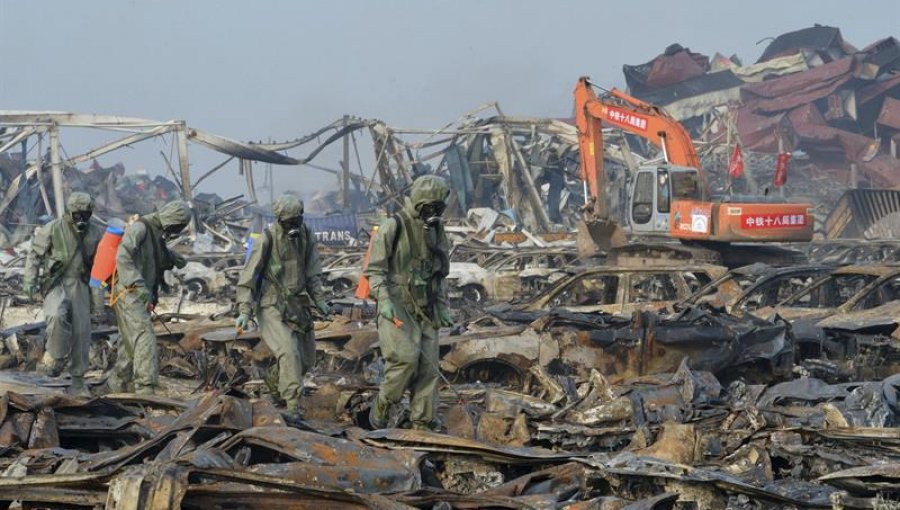 Ya son 158 los muertos por las explosiones de Tianjin