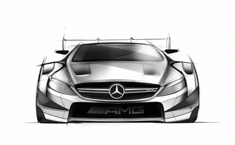 Mercedes-Benz muestra los bocetos de su nuevo coche para el DTM 2016