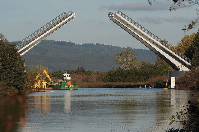Transfieren a Santiago investigación por construcción del fallido puente Cau Cau