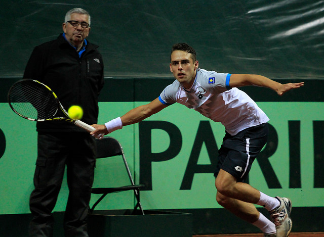 Tenis: Juan Carlos Sáez se inclinó en octavos del challenger de Como