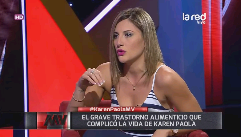 Karen Paola confesó que tuvo bulimia en Mekano