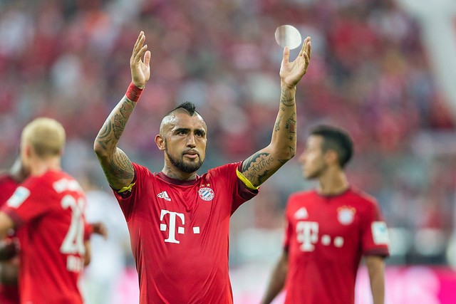 Vidal arribó a Alemania y se sumó de inmediato a los trabajos del Bayern