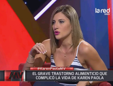 Karen Paola confesó que tuvo bulimia en Mekano