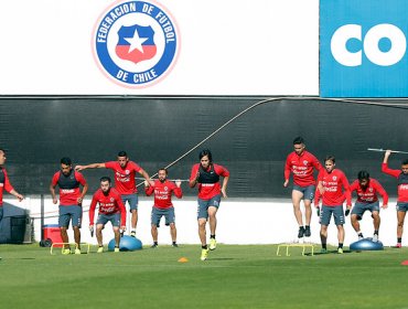 La 'Roja' continúa con sus entrenamientos de cara al amistoso con Paraguay