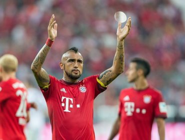 Vidal arribó a Alemania y se sumó de inmediato a los trabajos del Bayern