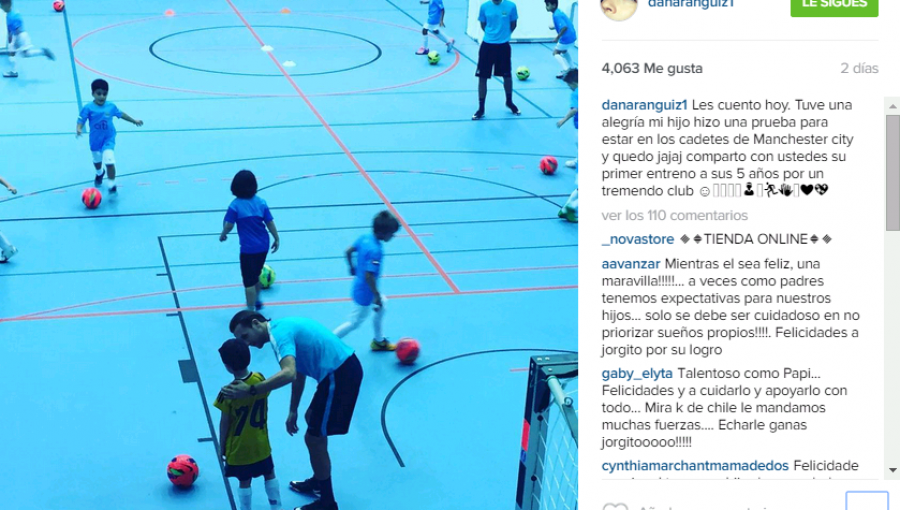 Heredó el talento: Hijo de Jorge Valdivia comienza a entrenar por importante club