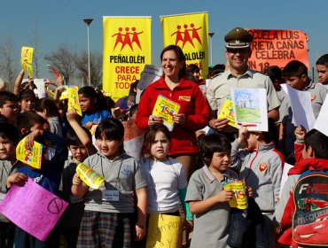 Niños de Peñalolén piden a adultos unas Fiestas Patrias seguras