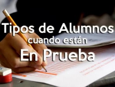 Video: El típico alumno en prueba que saca risas en la web