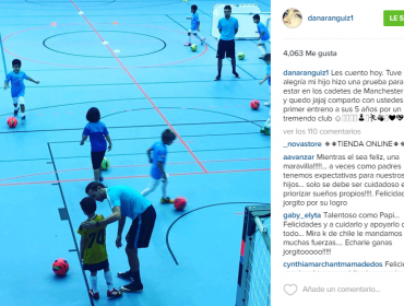 Heredó el talento: Hijo de Jorge Valdivia comienza a entrenar por importante club