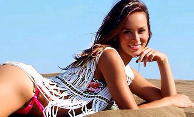 Así lucía Jhendelyn Núñez a los 22 años de edad
