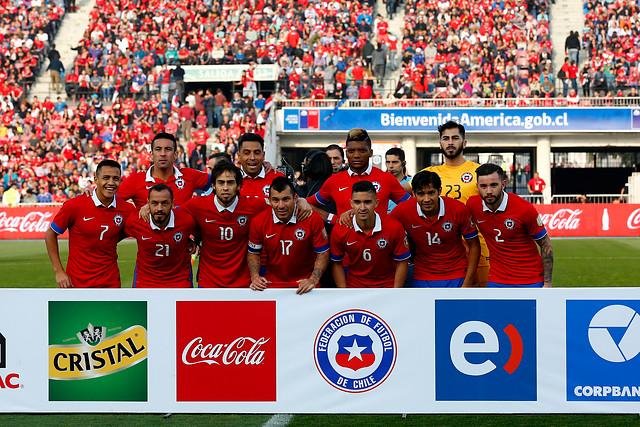 Chile es cuarto en ránking de selecciones elaborado por medio inglés