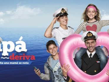 Elenco de “Papá a la Deriva” celebra cumpleaños a joven actor de la teleserie