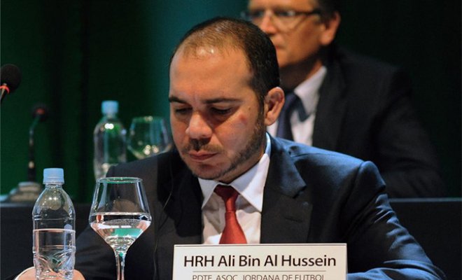 Príncipe jordano Alí Bin Al Hussein concurrirá a elecciones presidencia FIFA