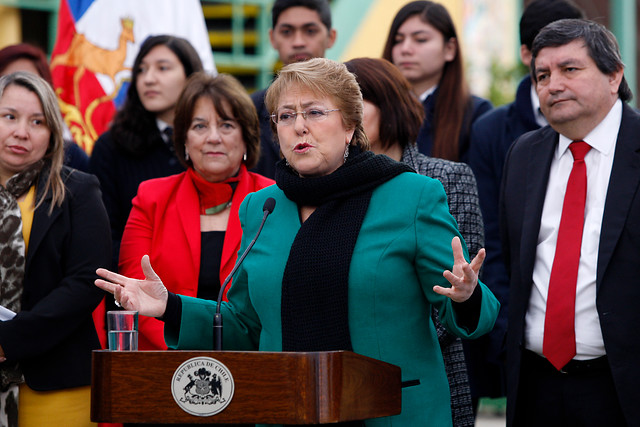 Presidenta Bachelet destacó cambios de Ley de Inclusión