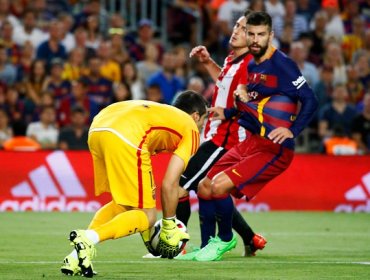 Gerard Piqué: "La baja de Claudio Bravo es importante"