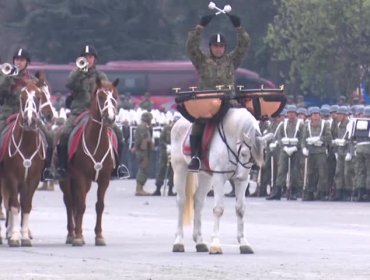 Video: La preparación de la parada Militar 2015 en el Parque O´Higgins