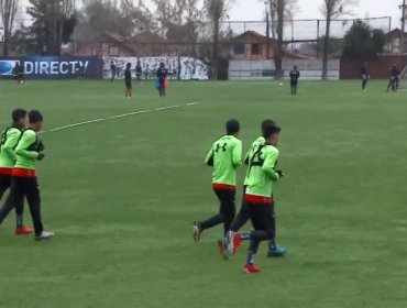 Video: El entrenamiento realizado por el equipo de Colo Colo