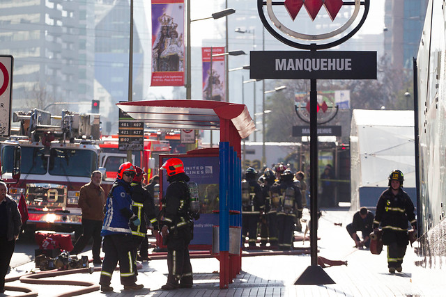 Fiscalía Oriente inició investigación por incendio en vagón del Metro