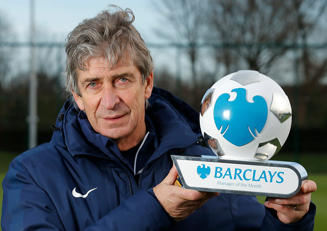 Manuel Pellegrini fue elegido el mejor entrenador de agosto por la Premier