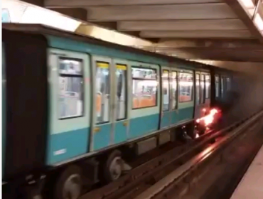 Gerente de Metro descarta acciones de terceros en incendio del tren