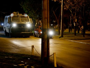 Carabinero recibió un impacto de bala en San Bernardo