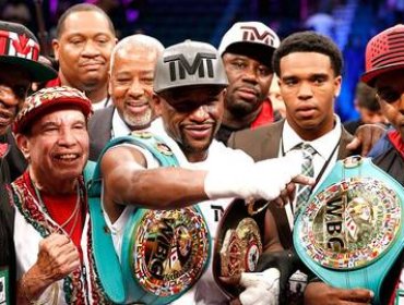 Mayweather Jr: "Es oficial, me retiro como el mejor de todos los tiempos"