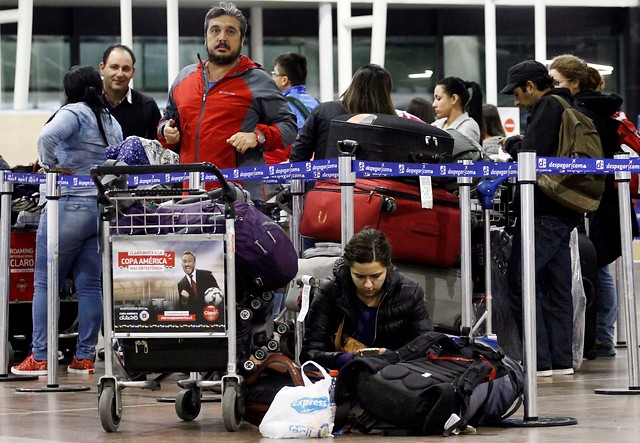 LAN y TAM cancelan todos los vuelos por todo el día