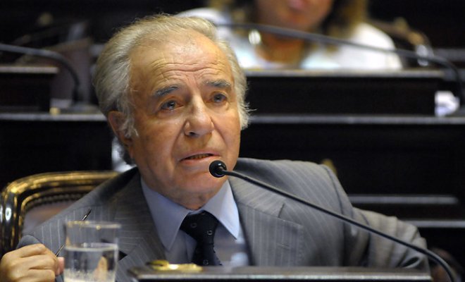 Fiscalía pide cinco años de cárcel para Menem por el pago de sobresueldos