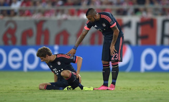 Vidal y Bayern consiguieron trabajada victoria 3-0 sobre Olympiacos