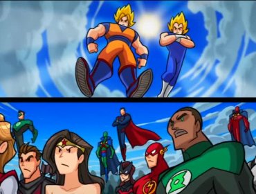 Video: La gran batalla entre Dc Comics y Dragon Ball Z