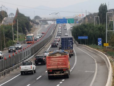 MOP rebaja peajes para quienes adelanten su regreso por la Ruta 68 el domingo