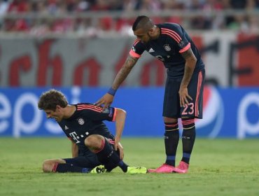 Vidal y Bayern consiguieron trabajada victoria 3-0 sobre Olympiacos