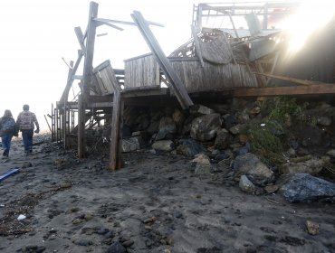 Tsunami en Chile: Dramaticas imágenes del destrozo de las olas