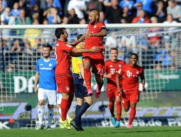 Vidal y su estreno en las redes en la Bundesliga: "Por fin el primer gol"