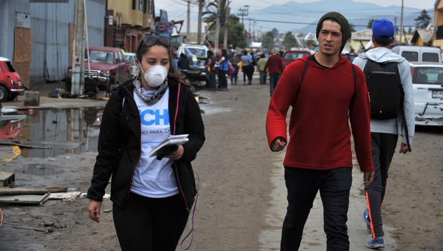 Ministerio de Salud inicia vacunación en zona de catástrofe