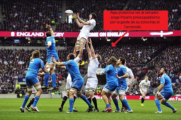 Memes: Cibernautas destruyen a senador Pizarro por viajar a Mundial de Rugby tras terremoto en su región