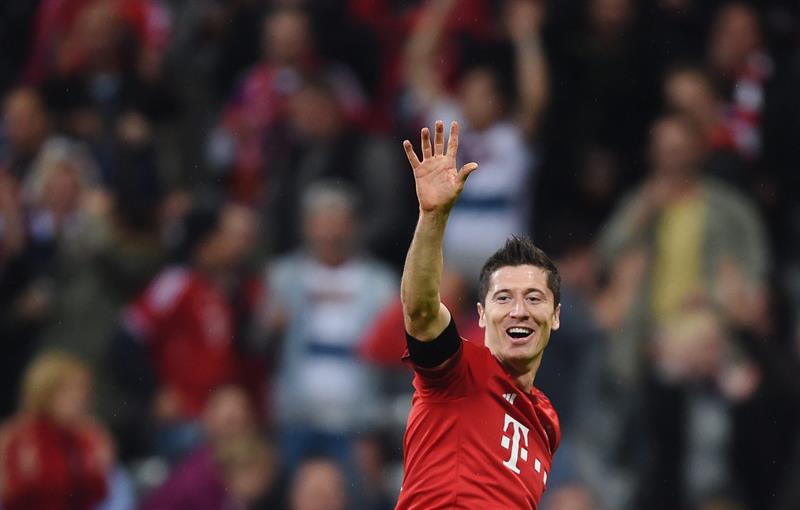 El Bayern destroza al Wolfsburgo con cinco goles de Lewandowski